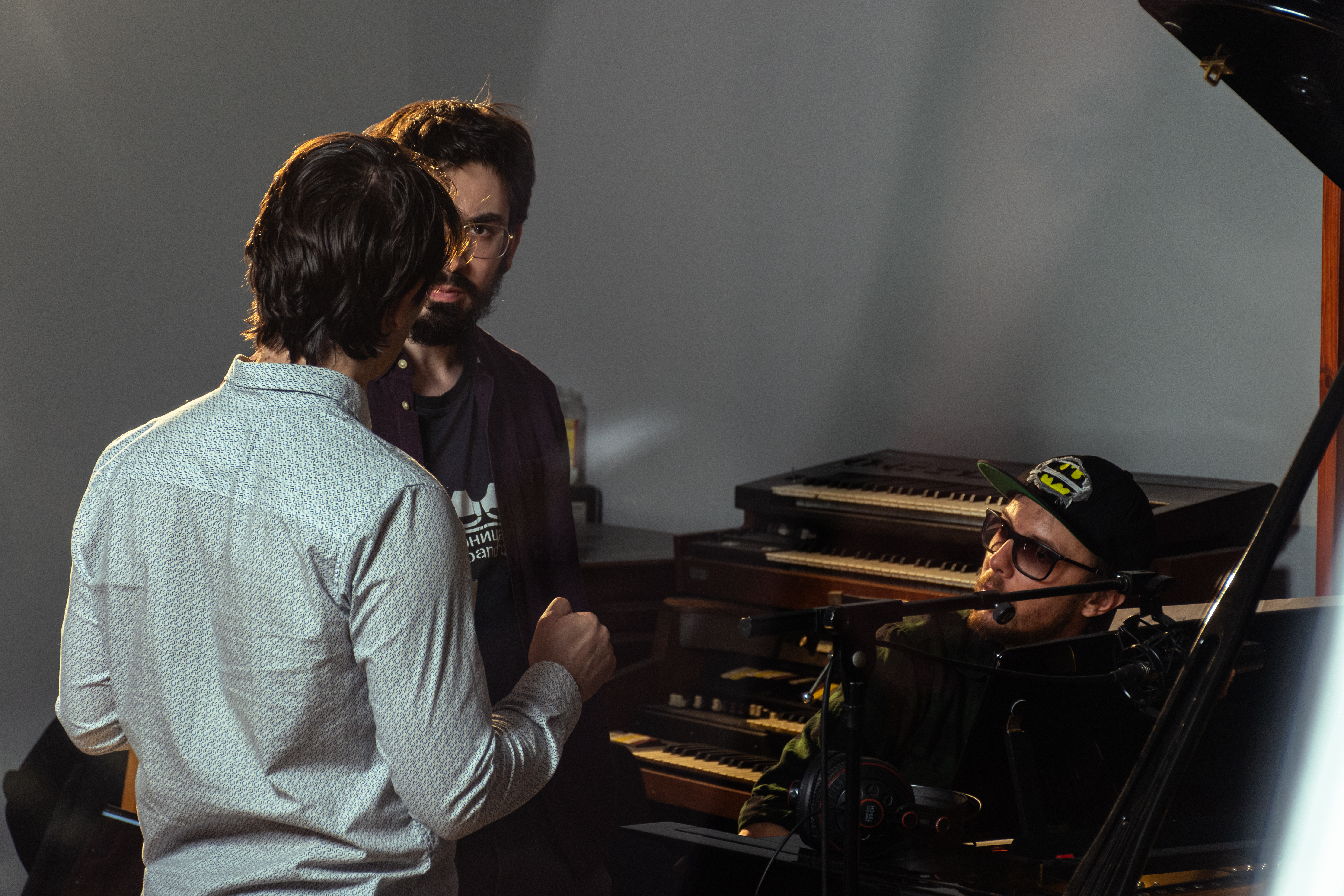 Gavro Quartet rehearsal photo